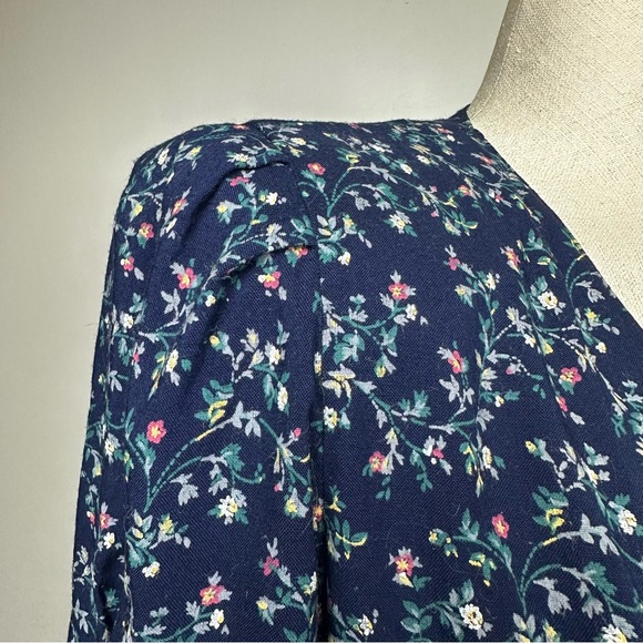 Vintage Petite Floral Peplum Top - Picture 6 of 11